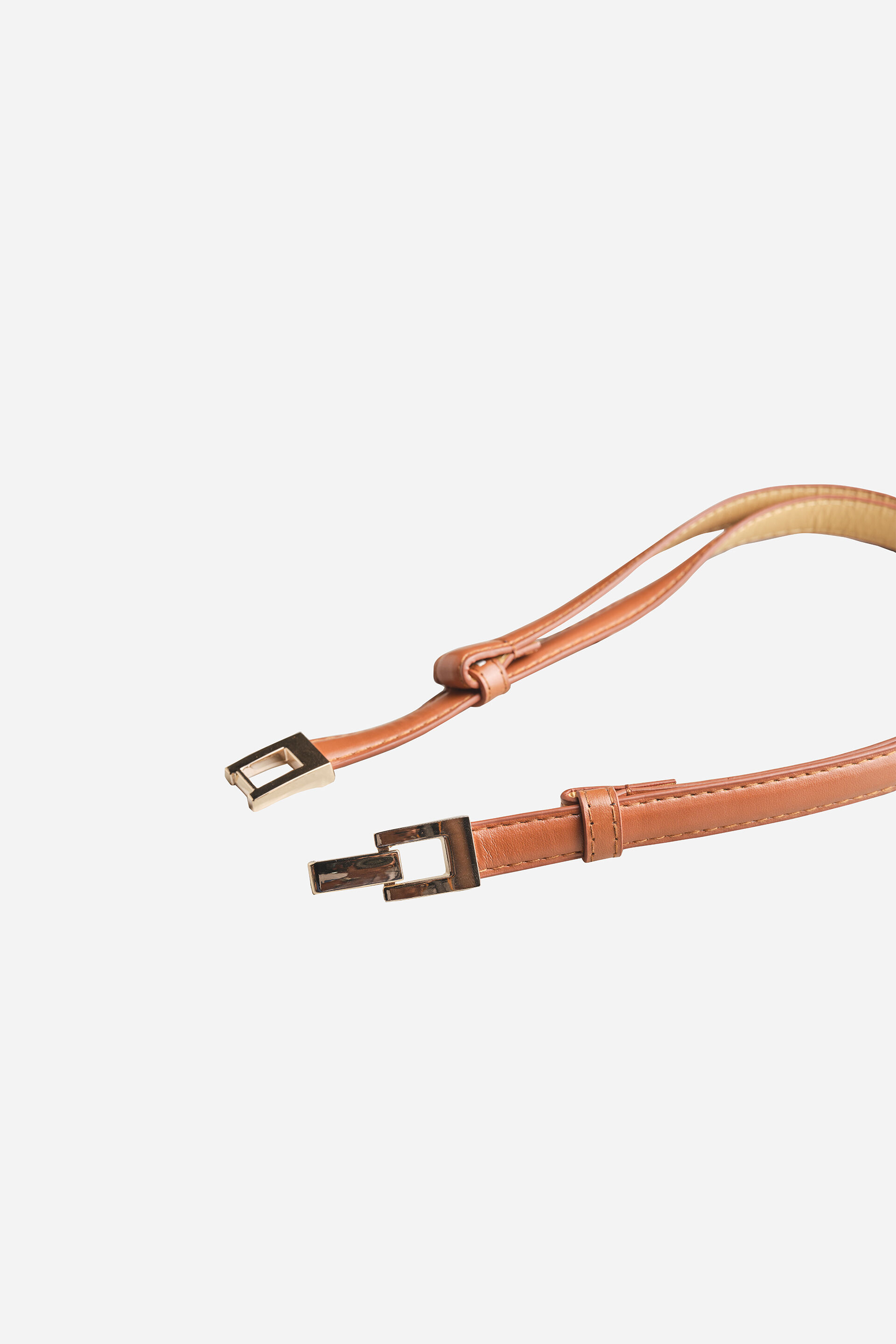 Slender Tan Belt, , image 2